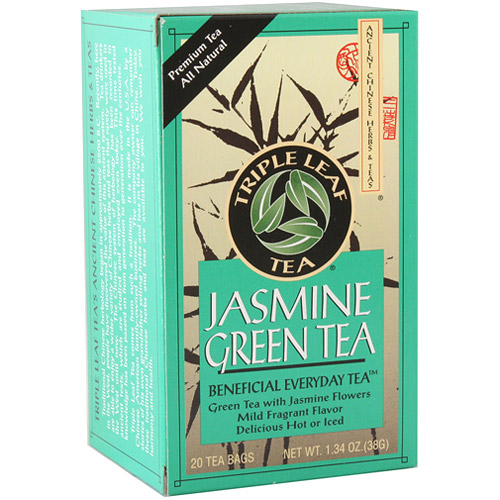 Jasmine Green Tea, 20 Tea Bags x 6 Box, Triple Leaf Tea