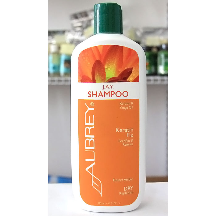 J.A.Y. Shampoo, Keratin & Yangu Oil, 11 oz, Aubrey Organics