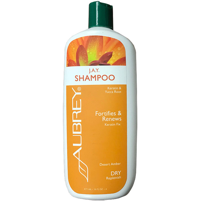 Aubrey Organics JAY Desert Herb Revitalizing Shampoo, 16 oz, Aubrey Organics