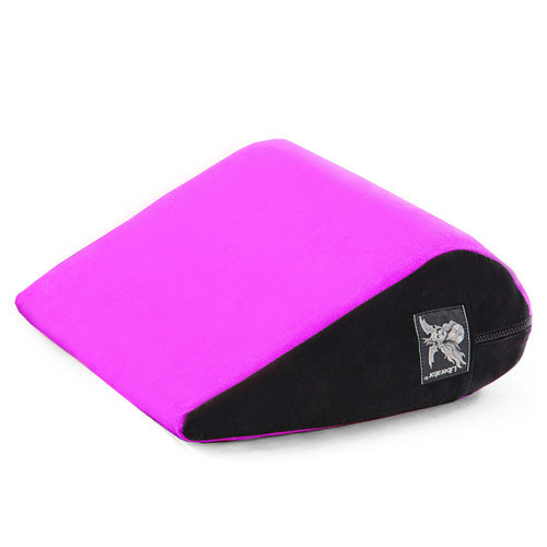 Jaz Microsuede Sex Cushion, Fuschia, Liberator Bedroom Adventure Gear