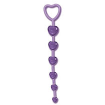 Jel Soft Luv Beads - Purple, California Exotic Novelties