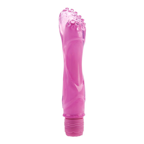 First Time Softee Teaser - Pink, Discreet Soft Vibrator, California Exotic Novelties