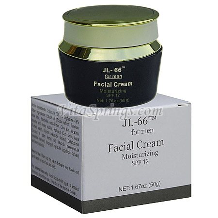 JuneLab JL-66 Facial Cream for Men SPF12 Moisturizing, 1.67 oz, Junelab