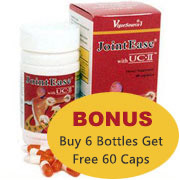 Joint Ease Bonus Pack - Six Bottles (60 Caps) with One Free (60 Caps)