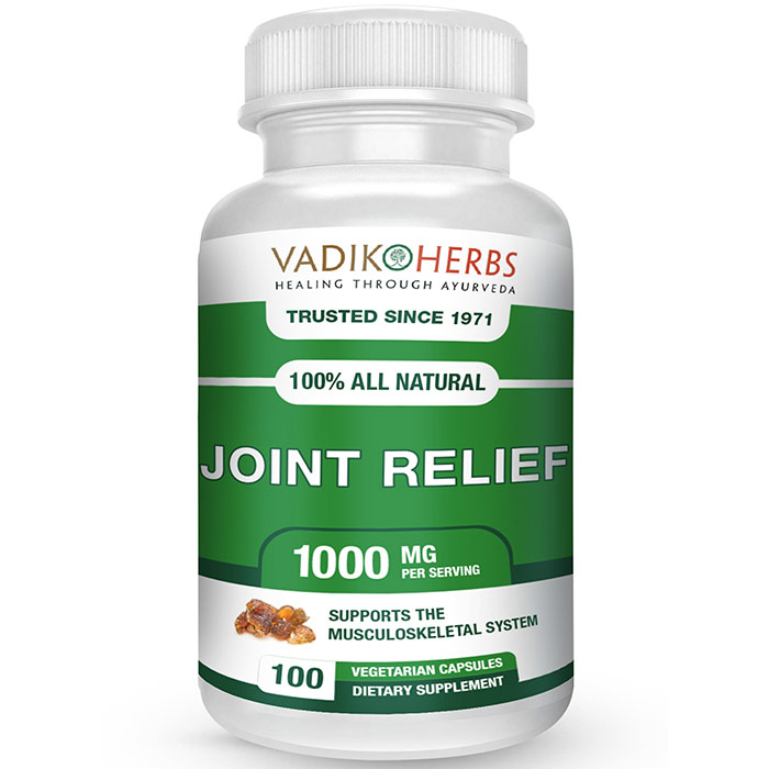 Vadik Herbs (Bazaar of India) Joint Relief, 60 Capsules, Vadik Herbs (Bazaar of India)