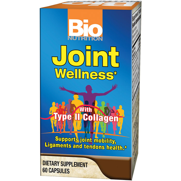 Joint Wellness with Type II Collagen, 60 Capsules, Bio Nutrition Inc.