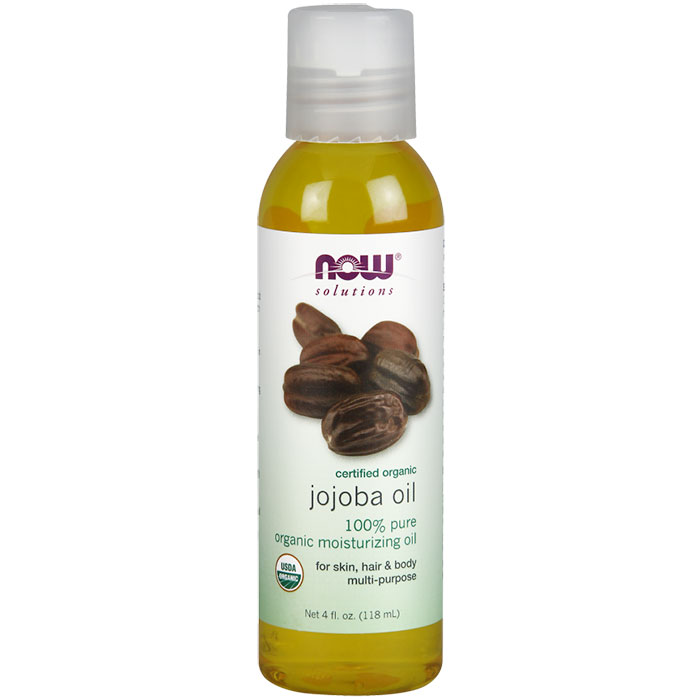 Jojoba Oil Certified Organic 4 oz, NOW Foods