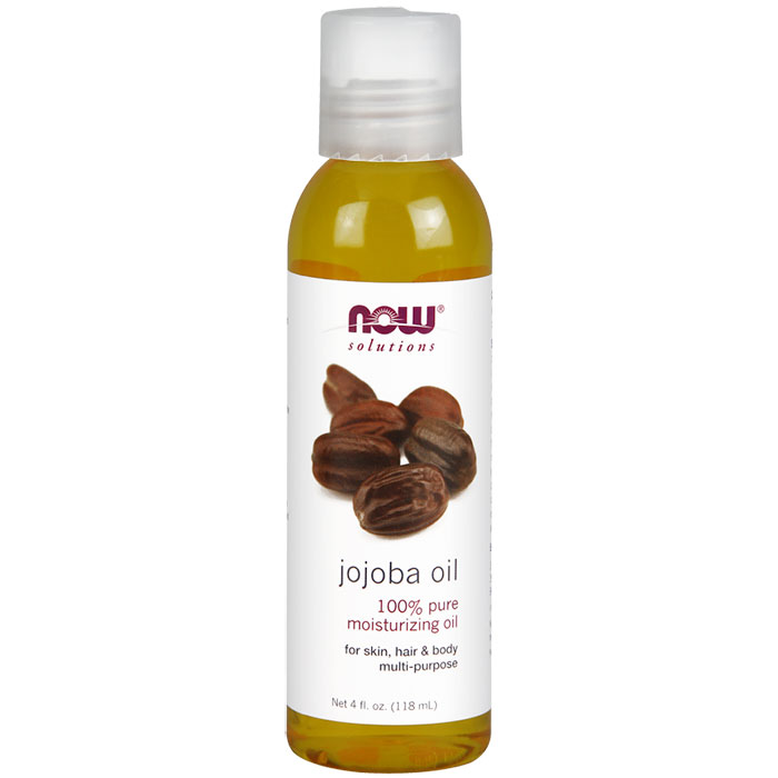 Jojoba Oil, For Skin, Hair & Body, 4 oz, NOW Foods