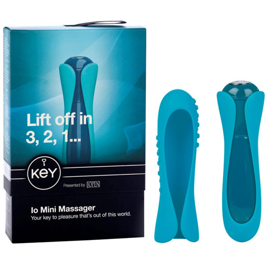 Jopen Key Io Mini Massager Vibrator - Blue