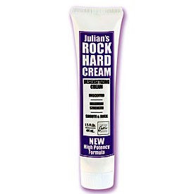 Julians Rock Hard Cream, 1.5 oz, California Exotic Novelties