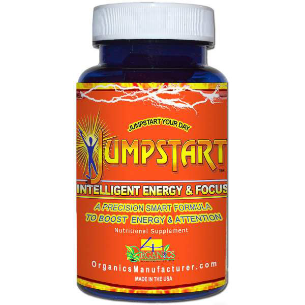 Jumpstart, Smart Formula to Boost Energy & Attention, 30 Capsules, 4 Organics