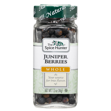Juniper Berries, Whole, 1.3 oz x 6 Bottles, Spice Hunter