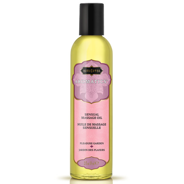 Kama Sutra Aromatics Massage Oil - Pleasure Garden, 2 oz