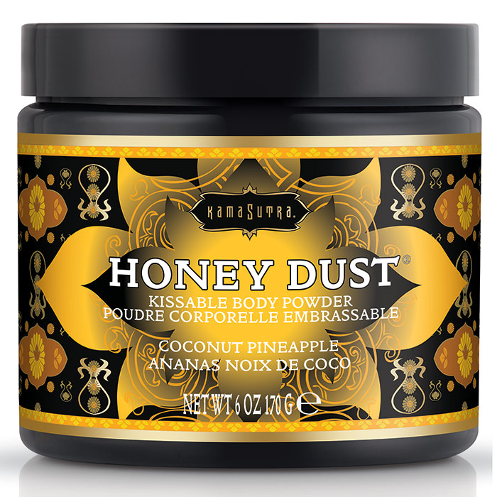 Kama Sutra Honey Dust Body Powder - Coconut Pineapple, 6 oz