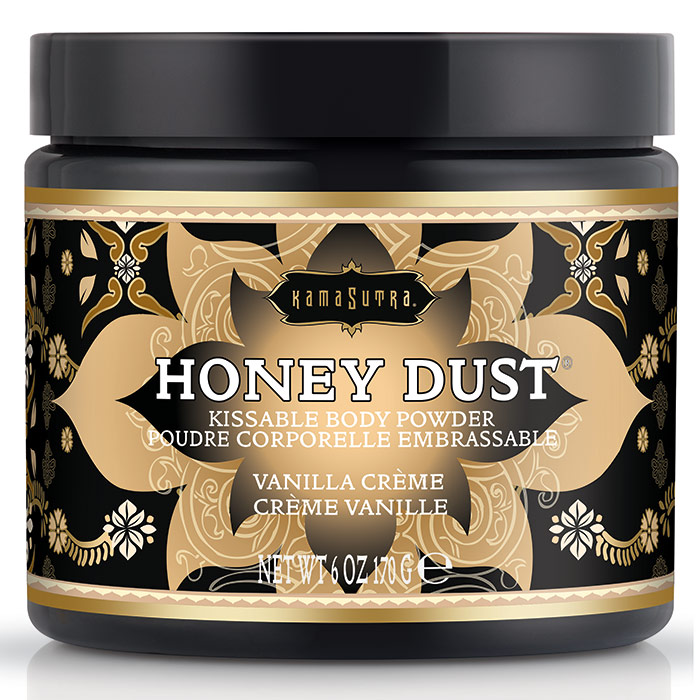 Kama Sutra Honey Dust Body Powder - Vanilla Creme, 6 oz