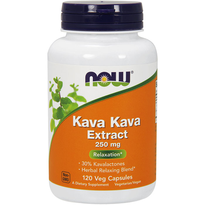 Kava Kava 250 mg, Value Size, 120 Vegetarian Capsules, NOW Foods