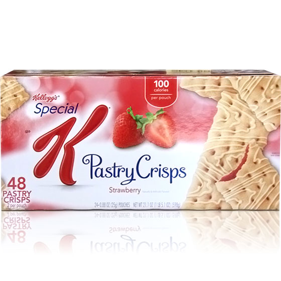Kelloggs Special K Pastry Crisps, Strawberry, 21.1 oz (598 g)