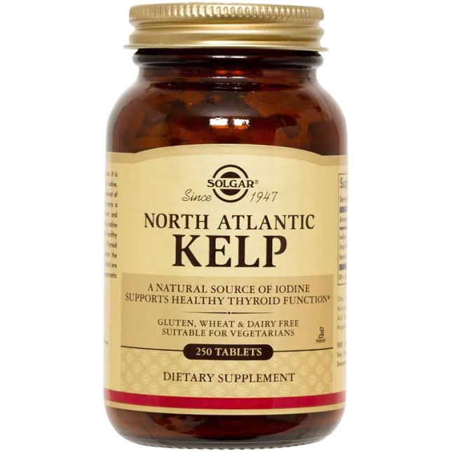 North Atlantic Kelp, 250 Tablets, Solgar