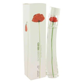 Kenzo Flower Perfume for Women, Eau De Toilette Spray Refillable, 1.7 oz, Kenzo