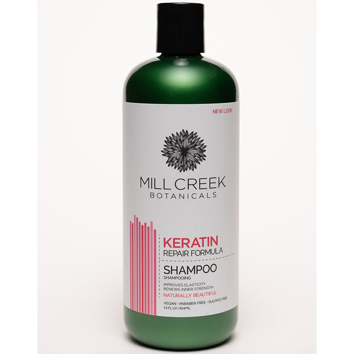 Keratin Shampoo, 16 oz, Mill Creek Botanicals