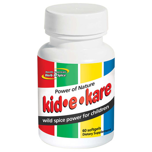 Kid-e-kare Immune Support, 60 Softgels, North American Herb & Spice