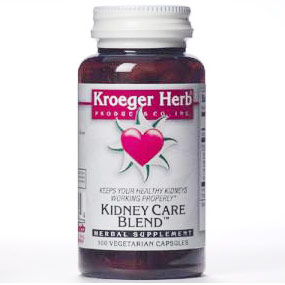 Kidney Care Blend, 100 Vegetarian Capsules, Kroeger Herb