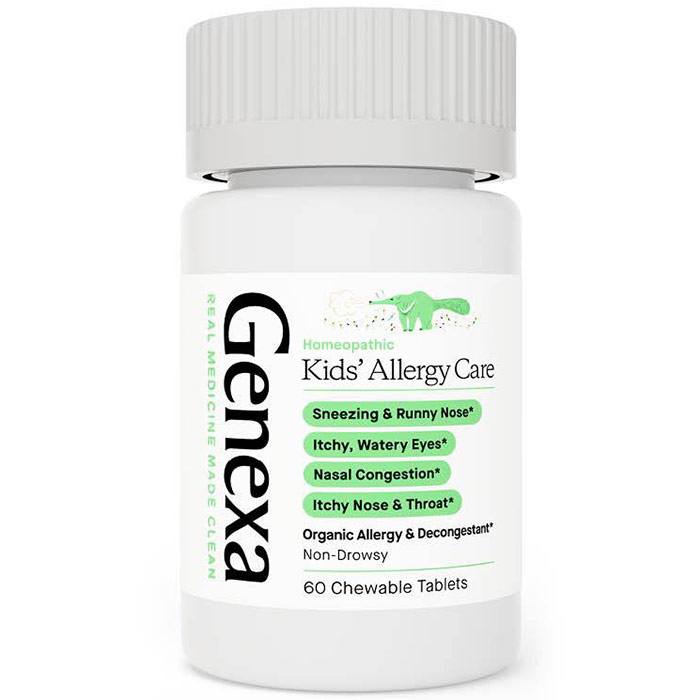 Kids Allergy Care, 60 Chewable Tablets, Genexa