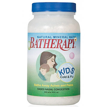 Queen Helene Batherapy Kid's Cold & Flu Mineral Bath Salts, 12 oz, Queen Helene
