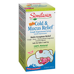 Similasan Kids Cold & Mucus Relief Syrup, 4 oz, Similasan Homeopathic