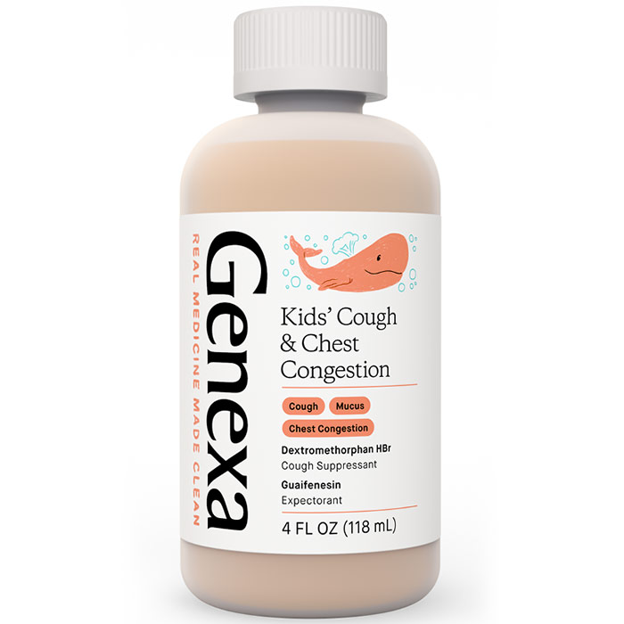 Kids Cough & Chest Congestion, 4 oz, Genexa