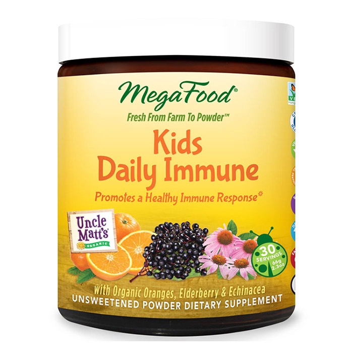 Kids Daily Immune, Nutrient Booster Powder, 30 Servings, MegaFood