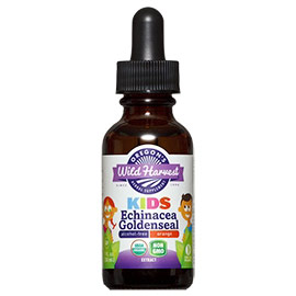 Kids Echinacea Goldenseal, Alcohol Free, Organic, 1 oz, Oregons Wild Harvest