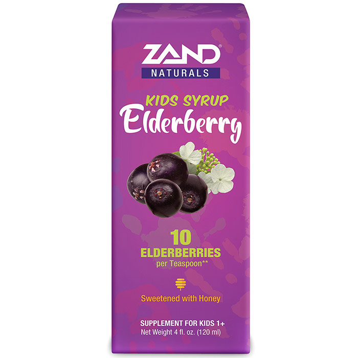 Kids Elderberry Syrup, 4 oz, Zand