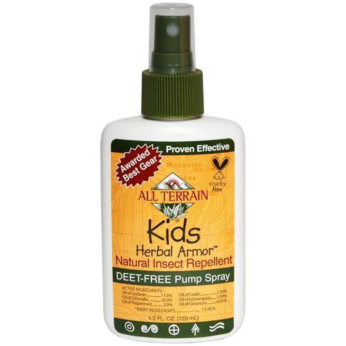 Kids Herbal Armor Natural Insect Repellent Spray, 8 oz, All Terrain