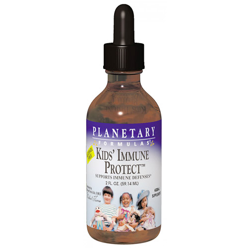 Kids Immune Protect Liquid, Herbal Supplement, 2 oz, Planetary Herbals