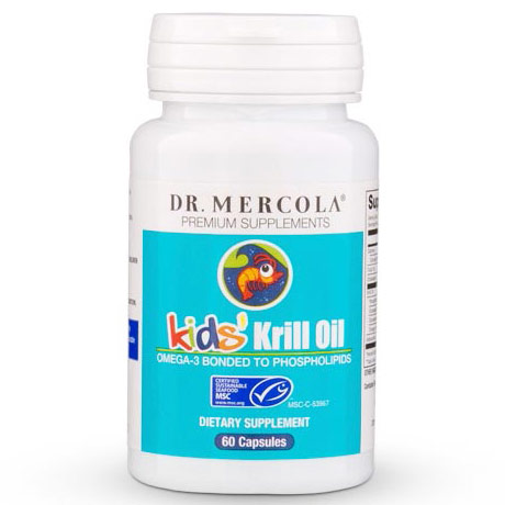 Kids Krill Oil, 60 Capsules, Dr. Mercola