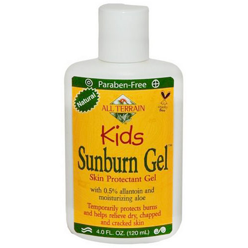 Kids Sunburn Gel, Skin Protectant, 4 oz, All Terrain