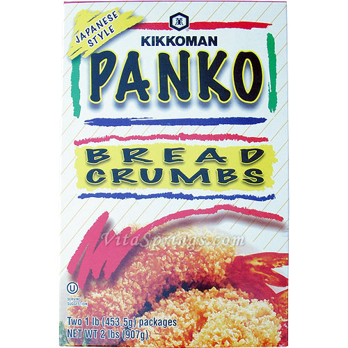 Kikkoman Panko Bread Crumbs, Japanese Style, 2 lb (907 g)