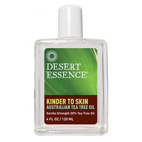Desert Essence Kinder To Skin Tea Tree Oil 4 oz, Desert Essence