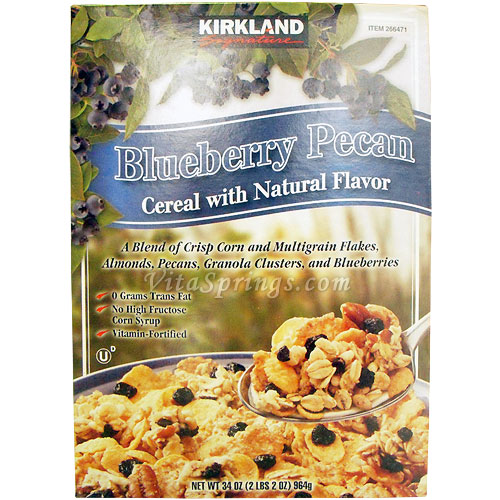 Kirkland Signature Blueberry Pecan Cereal with Natural Flavor, 34 oz (964 g)