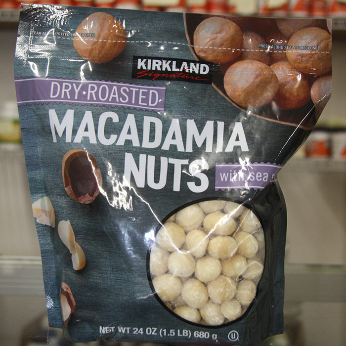 Mauna Loa Dry Roasted Macadamias with Sea Salt, 24 oz, Kirkland Signature