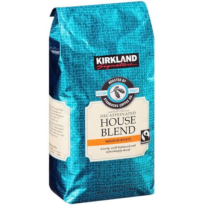 Kirkland Signature Kirkland Signature House Blend Whole Bean Coffee, Starbucks Roast, 2 lb