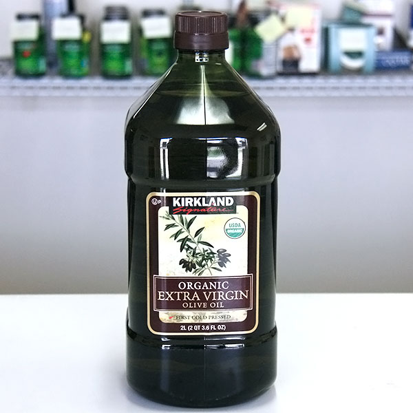 Kirkland Signature Organic Extra Virgin Olive Oil, 2 Liters