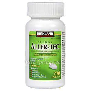 Kirkland Signature Aller-Tec Cetirizine HCL/ Antihistamine, Compare to Zyrtec, 365 Tablets