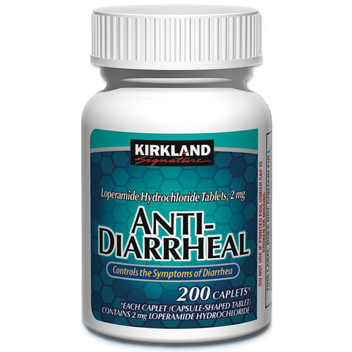 Kirkland Signature Anti-Diarrheal, 200 Caplets (Limit 1 Unit Per Order)