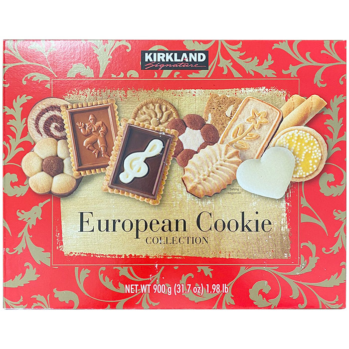 Kirkland Signature European Cookie Selection, 1 kg (2 lb 3.27 oz)