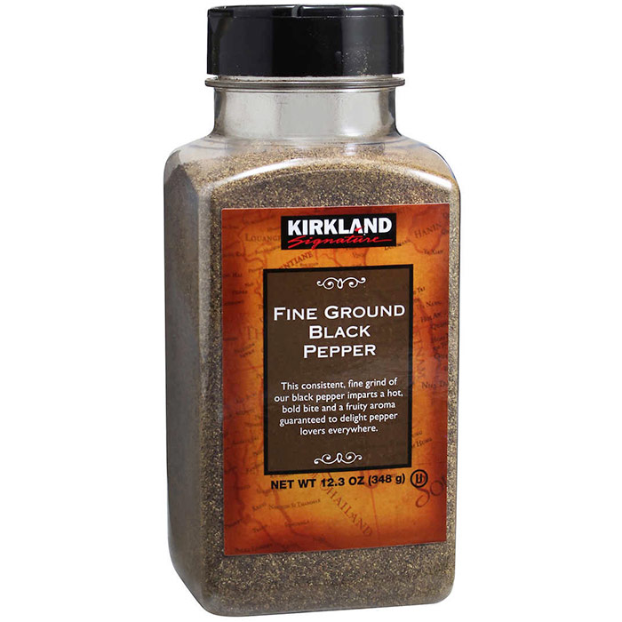 Kirkland Signature Fine Ground Black Pepper, 12.3 oz (348 g)