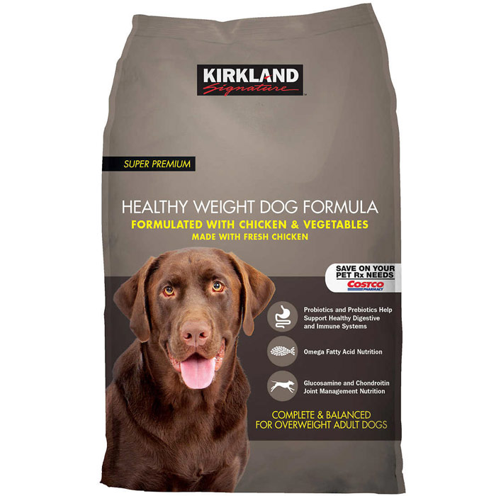 Kirkland Signature Super Premium Healthy Weight Dog Food, 40 lb
