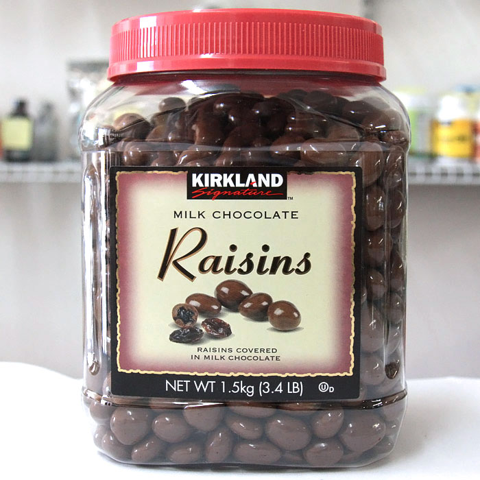 Kirkland Signature Milk Chocolate Raisins, 3.4 lb (1.5 kg)