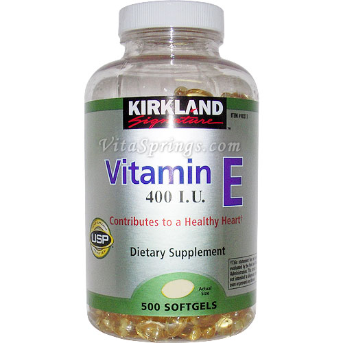 Kirkland Signature Kirkland Signature Vitamin E 400 IU, 500 Softgels